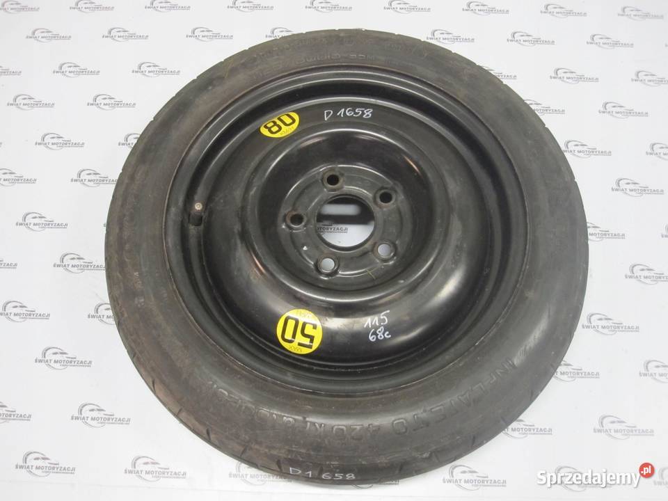 ELANTRA VI VII koło dojazdowe 1258015 95M 5x1143 Koła dojazdowe świętokrzyskie