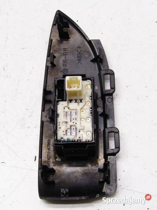 PANEL PRZEŁĄCZNIK SZYB PRAWY TYŁ TYLNY TOYOTA sprzedam