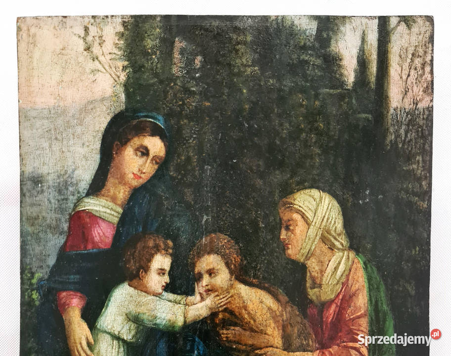 Ikona Matka Boża Święta Elżbieta 140 Malarstwo