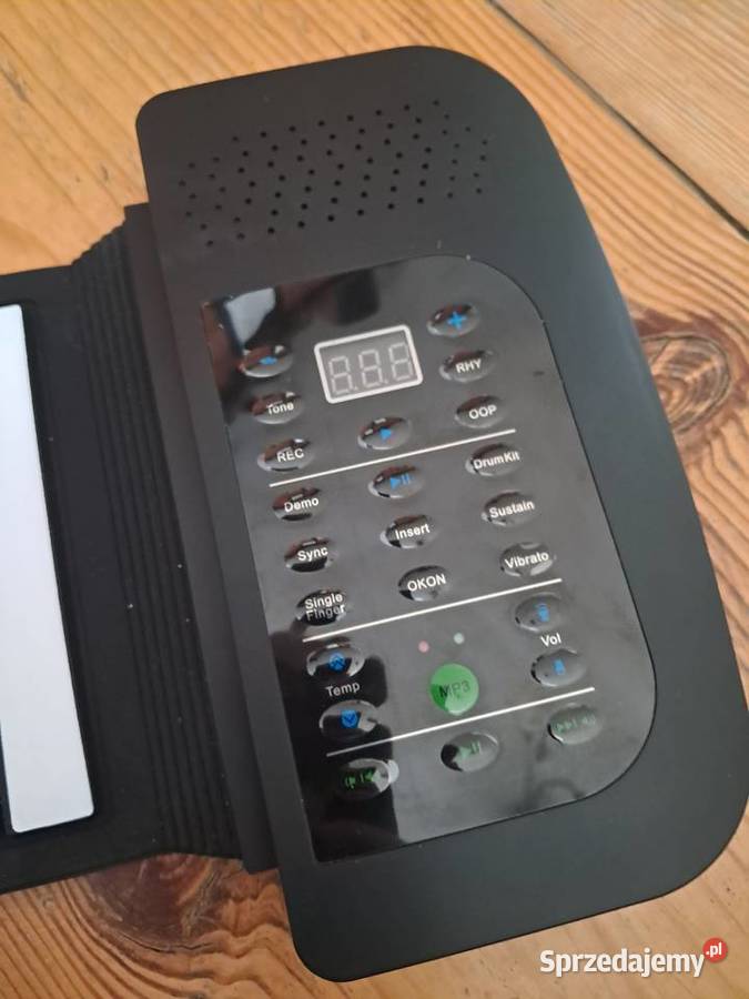 Profesjonalne silikonowe zwijane pianino Konix Kielce