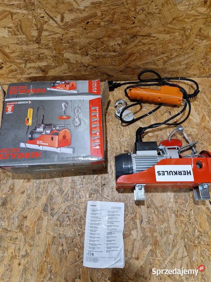 WCIĄGARKA ELEKTRYCZNA herkules shz 250125 Pozostałe Głogowa