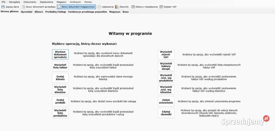 Program do sprzedaży z magazynem integracja z Łódź