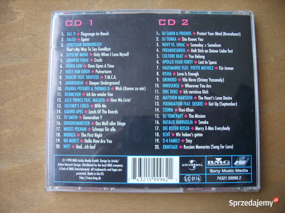 Skladanka CD JUST THE BEST 498 vol12 vol14 2cd Wołów