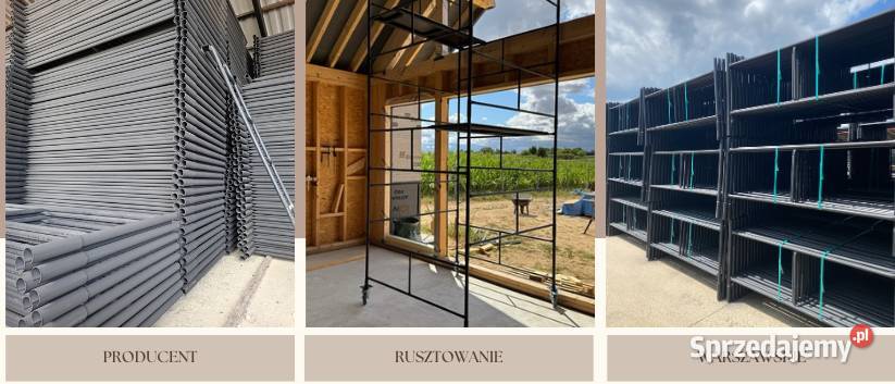 Rusztowanie warszawskie przęsło budowlane rama Daleszewice sprzedam