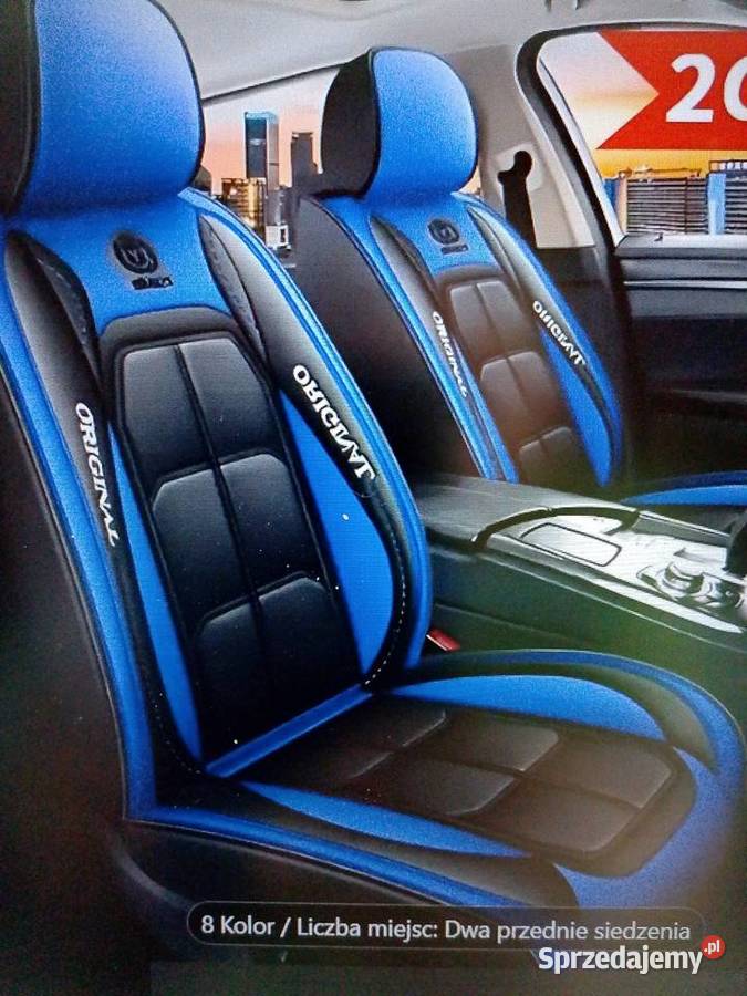 Piękne nowe pokrowce Premium skóra PU 2 fotele