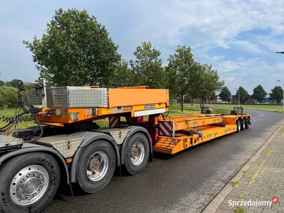 Naczepa do maszyn tiefbett tez Leasing naczepy z niskopodłogowe Niskopodłogowe mazowieckie Warszawa