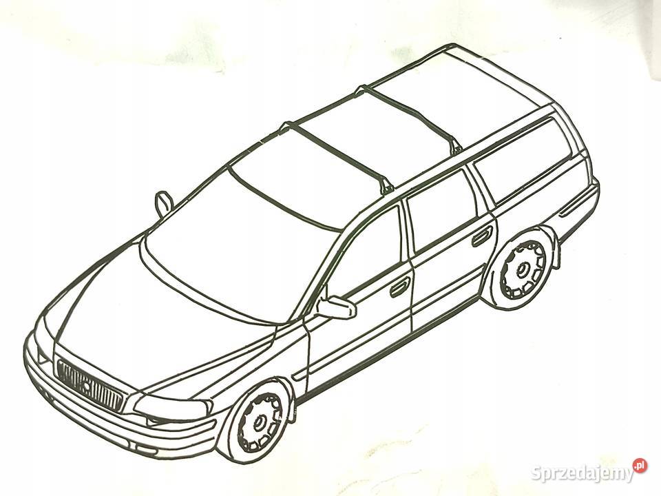 BAGAŻNIK DACHOWY VOLVO V70 II 0007 9172611