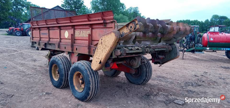 Belarus Tempo PTU7 Rozrzutnik Obornika 7000 sprzedam