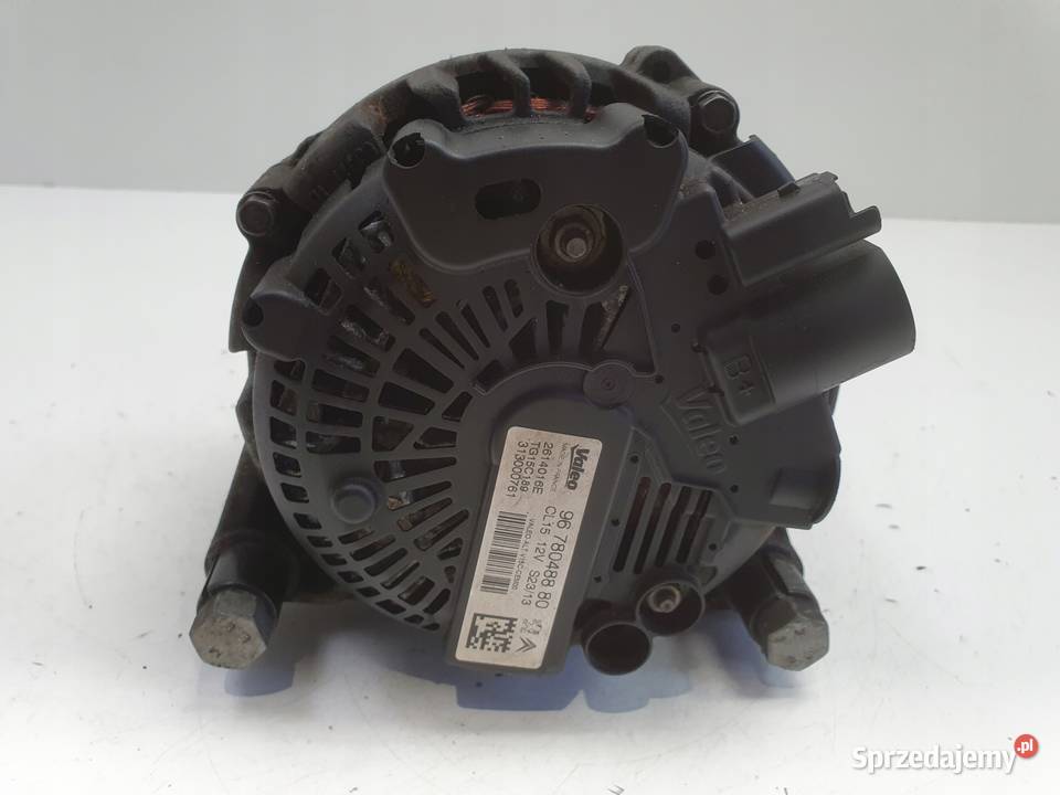 ALTERNATOR Peugeot 308 I 16 HDI valeo 9678048880 Rudka