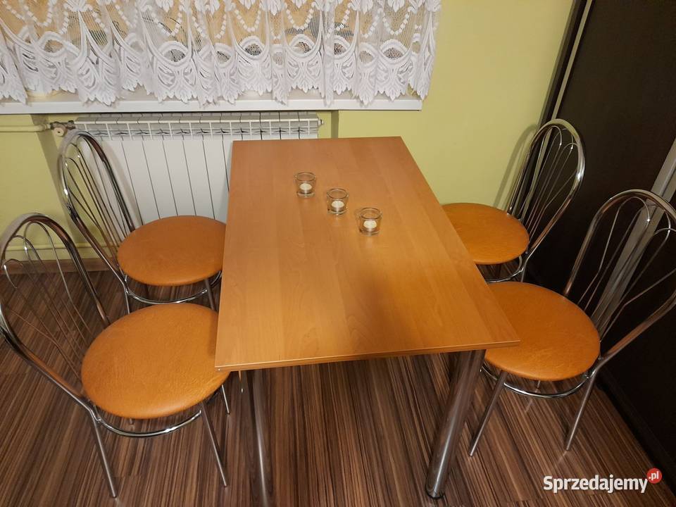 Zestawy Stół plus 4 krzesła Wyprzedaż Dostawa 0cm Radomsko sprzedam
