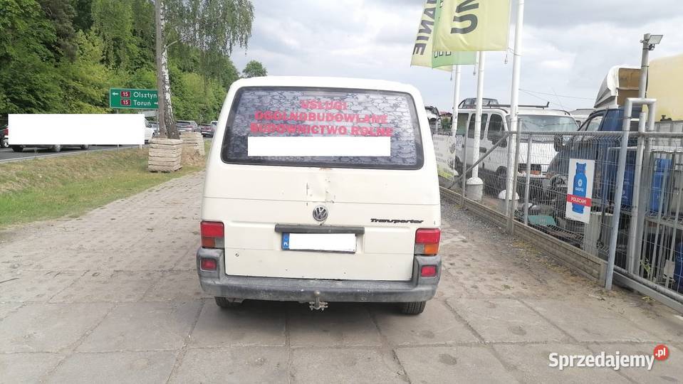 Sprzedam VW Transporter T4 19 TD 1998r manualna kujawsko-pomorskie