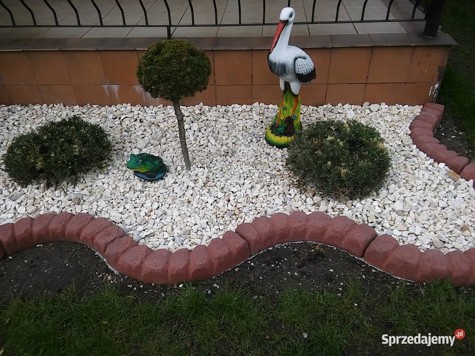 krawężnik ozdobny imitacja kostki brukowej wielkopolskie Szadów Księży