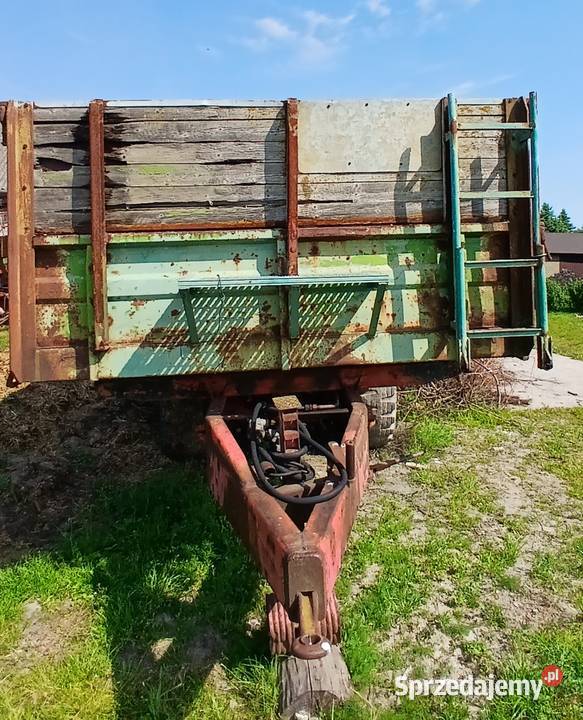 Przyczepa ciężarowa rolnicza nieuszkodzony Maszyny rolnicze wielkopolskie Grochowy
