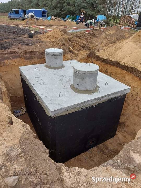 Szambo betonowe dwukomorowe 6m3 Jędrzejów