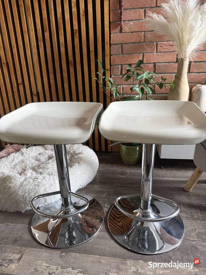 Hokery krzesła barowe kuchenne Castorama dwie