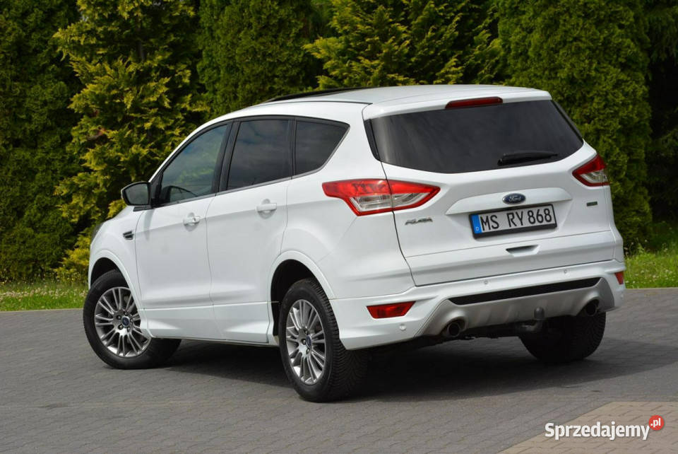 Ford Kuga Individual 4WD Skóry Panorama Radar wspomaganie kierownicy mazowieckie Ostrów Mazowiecka