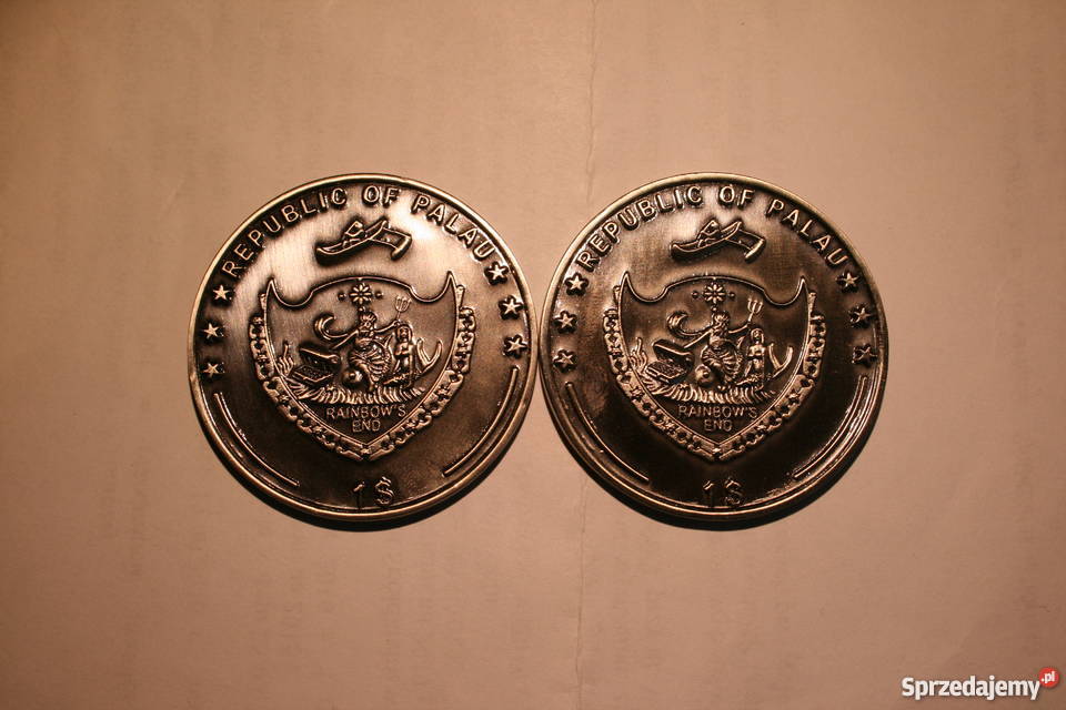 Dwie monety 1x1 Palau kareta dam Kraków