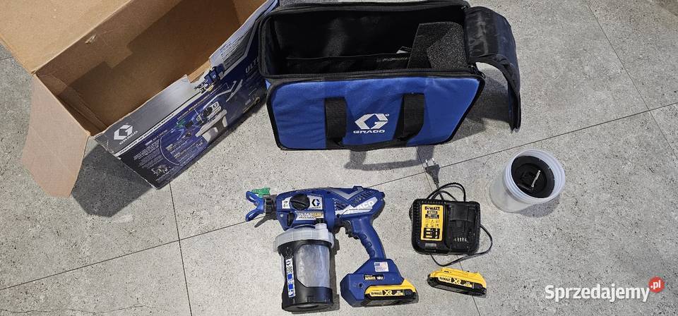 GRACO ULTRA Cordless 2x DEWALT 18V Agregat Słupsk