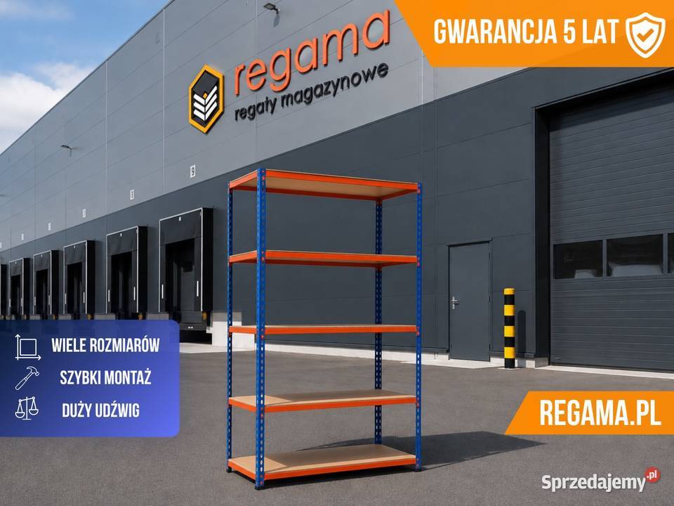 Regał magazynowy 1981x1841x468mm 8P WIÓR 420 1 468cm Dom i Ogród