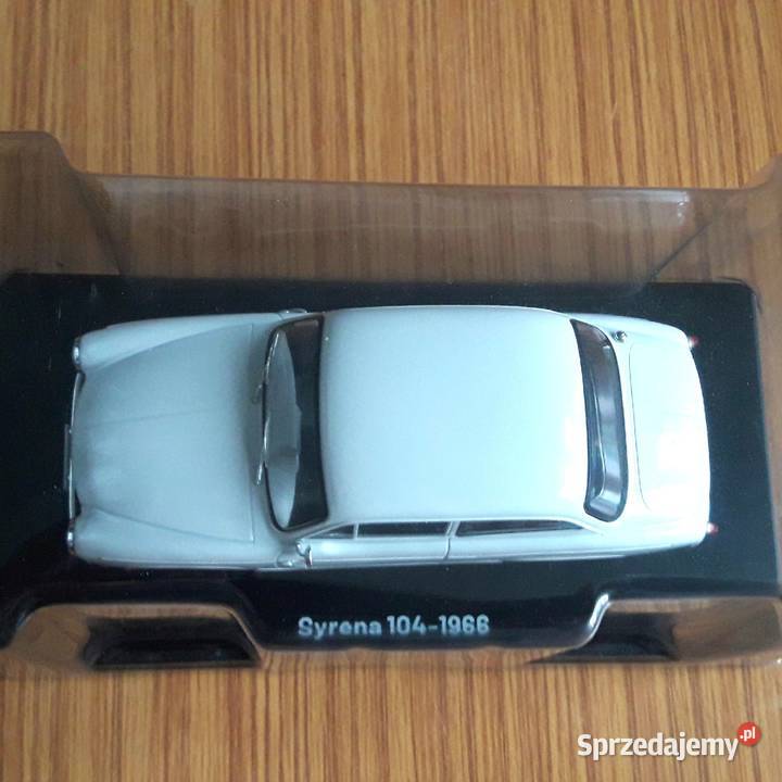 FSO Syrena 104 Hachette Kultowe samochody PRL Modelarstwo Piotrków Trybunalski