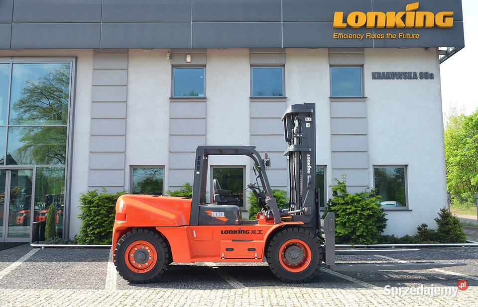 Lonking LG 100DT 10T wózek widłowy 10 ton diesel diesel Kęty