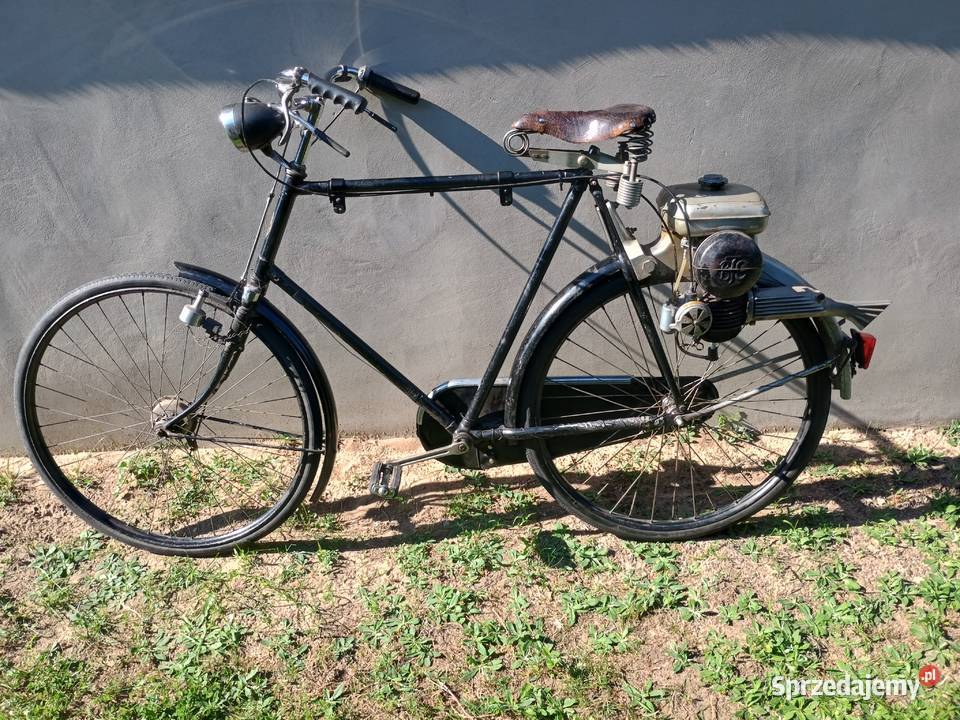 Rower Gazelle z silnikiem BFC zabytkowy antyk Pozostałe warmińsko-mazurskie Kurzętnik