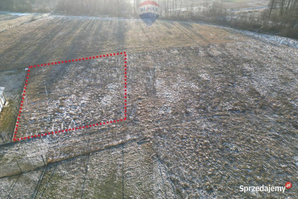 Działka z wydanymi warunkami zabudowy Strzegocin