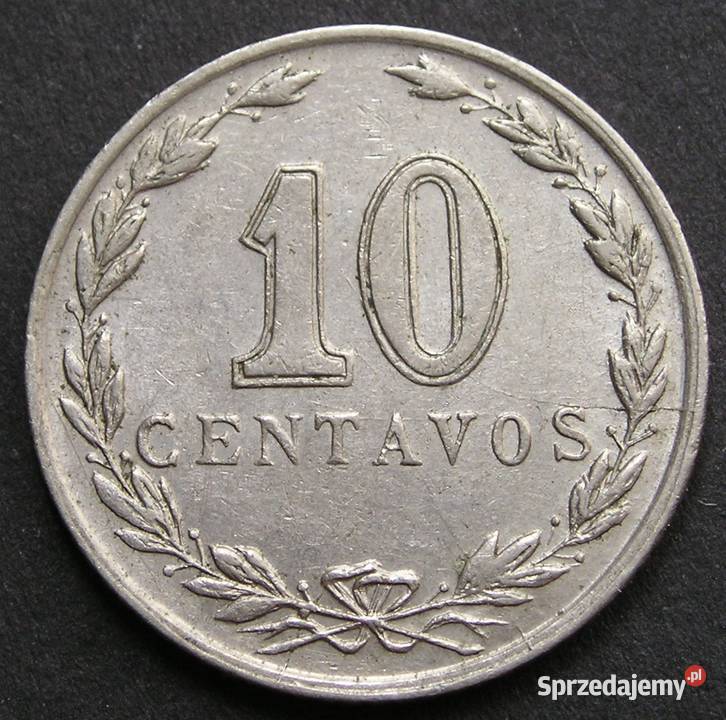 ARGENTYNA 10 centavos 1927 łódzkie Łódź
