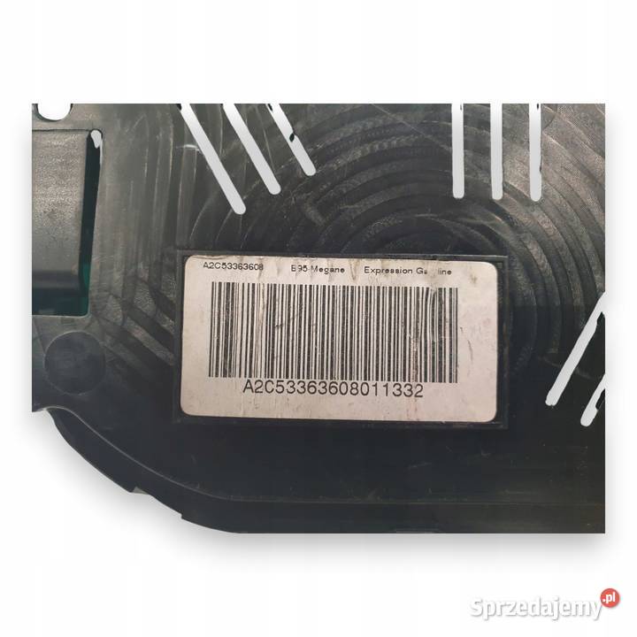LICZNIK ZEGARY 248107628R Renault Megane III 16 Chełm sprzedam