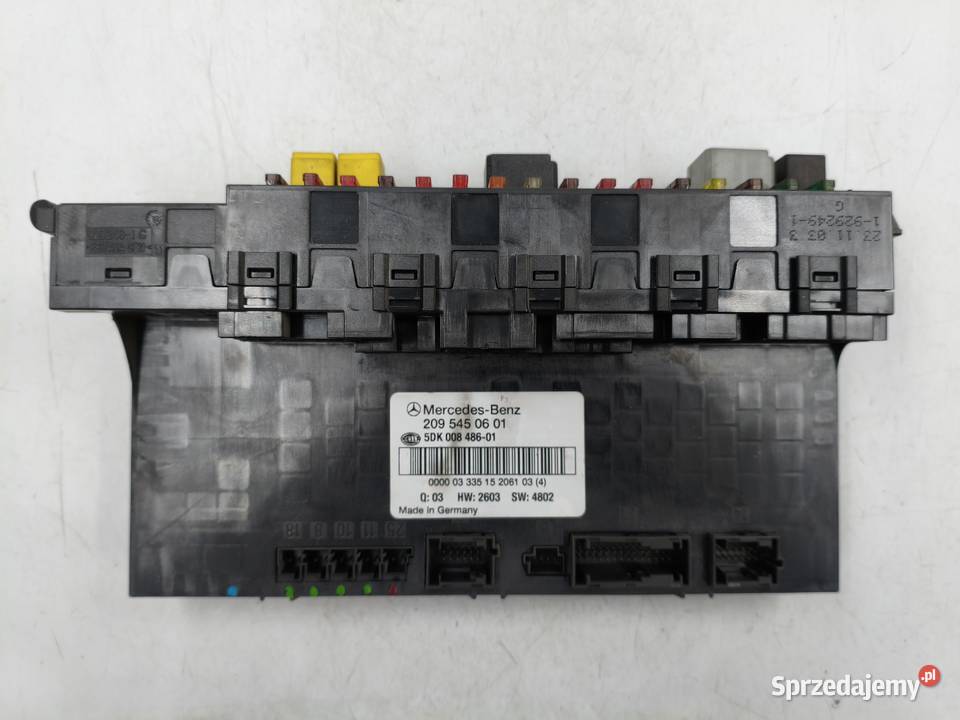 Moduł SAM Skrzynka Bezpieczników Mercedes CLK Wyszków