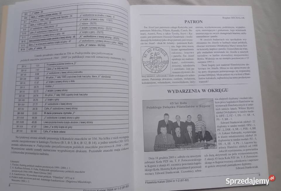 Kwartalnik Filatelista Kaliski 12 8182 Koźminek