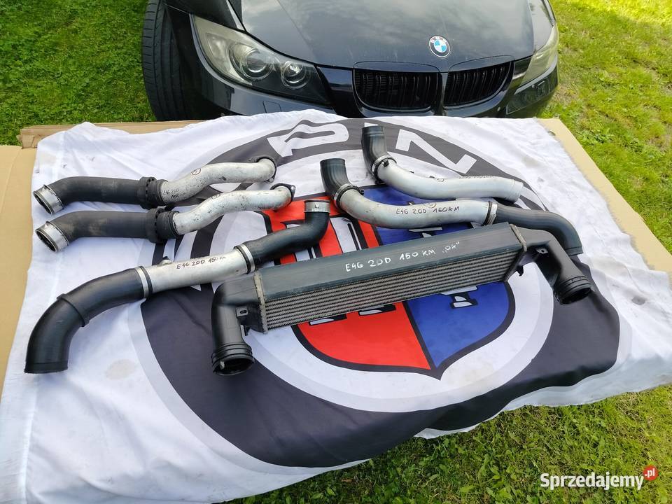 Bmw e46 lift interculer ORYGINAŁ 318d 320d Układ chłodzenia Aleksandrów Łódzki