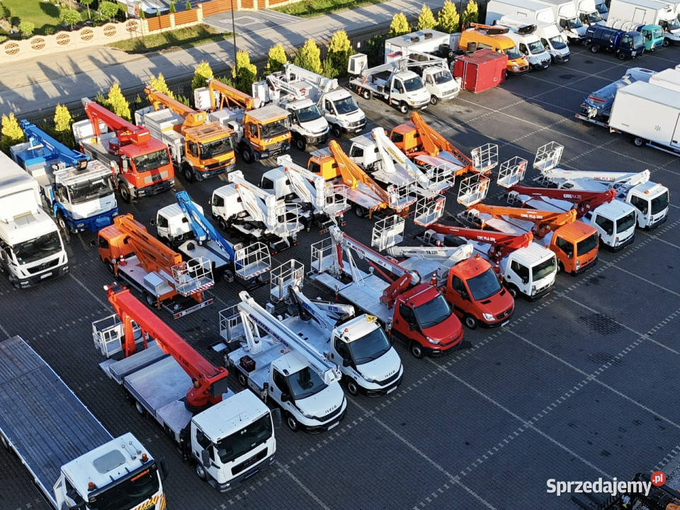 Mercedes Sprinter Zwyżka Podnośnik Koszowy komputer pokładowy świętokrzyskie Widełki