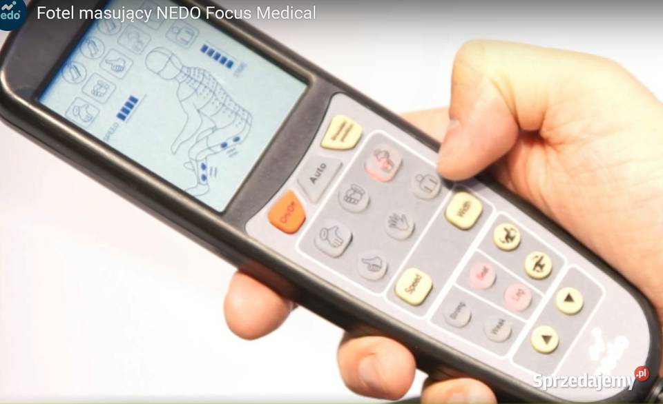 Fotel masujący Focus Nedo Medical z masażem do Wrocław