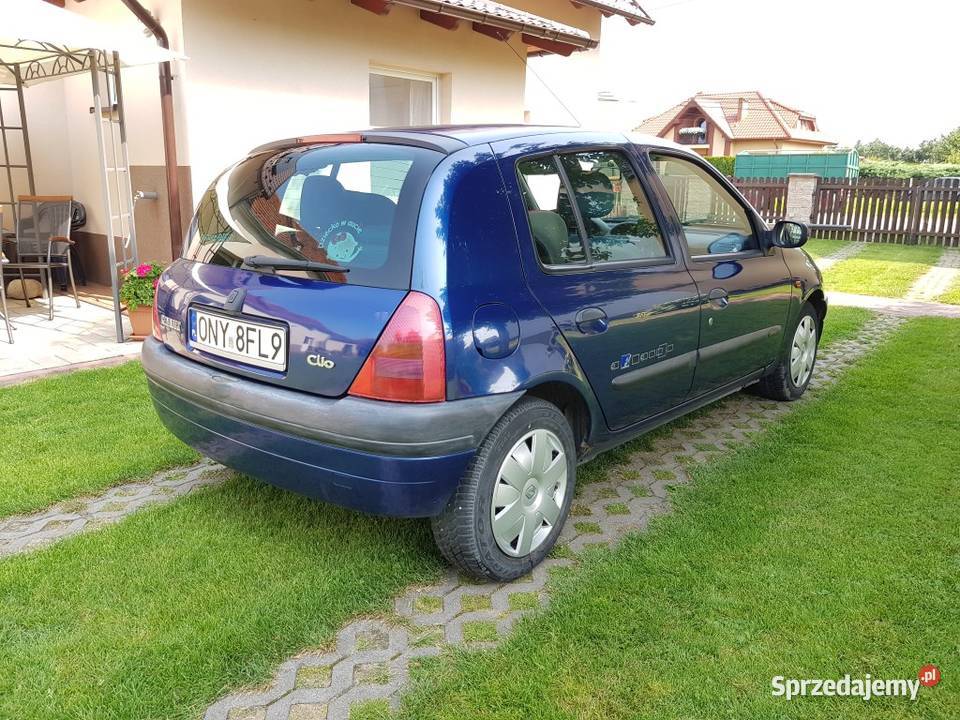 Renault Clio 2 MTV granatowy 98KM opolskie Nysa