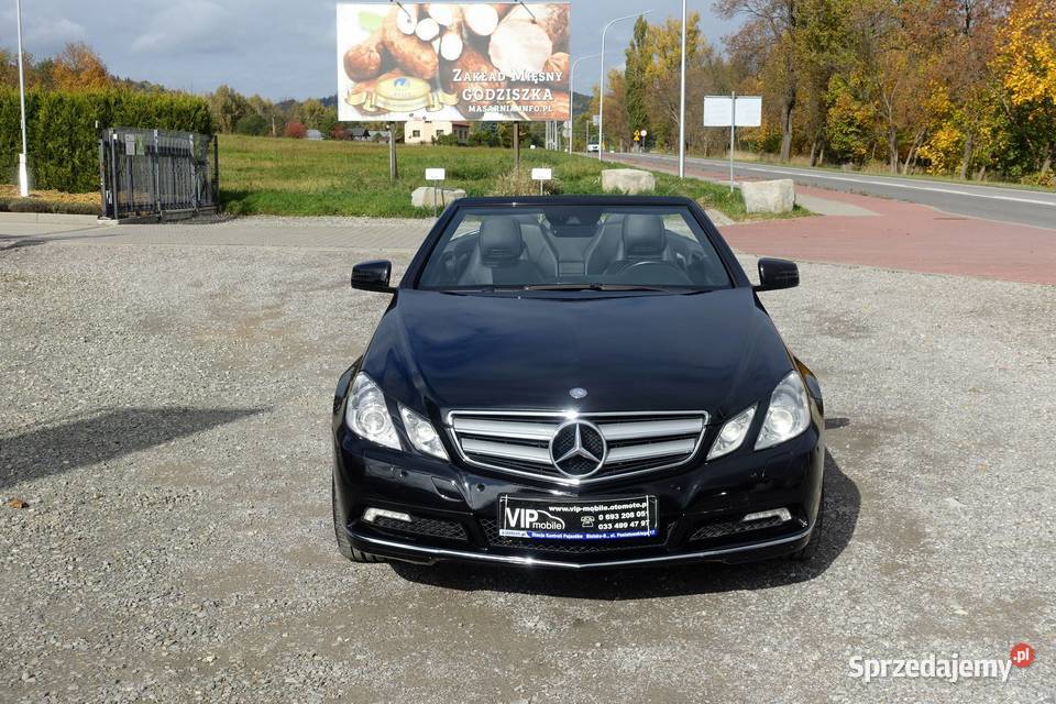 MERCEDES E350CGI 292 KABRIO AVANTGARDE FULL aluminiowe felgi Buczkowice