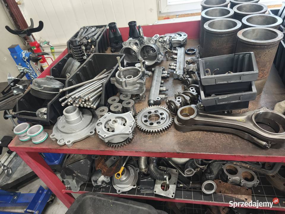 Części silnika D9508 D9512 Liebherr LTM Dźwig ciężarowe Silniki kompletne Warszawa sprzedam