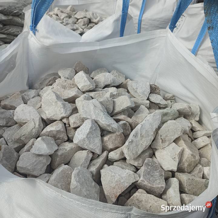 Kamień Biały do gabionu Marmurowy 60100 Gabion Żwir i kamienie Chrzanów