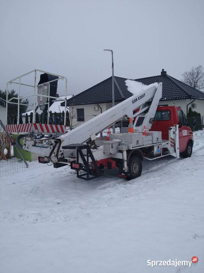 Podnośnik koszowy Mercedes sprinter GSR 200 3500kg Rząśnia sprzedam