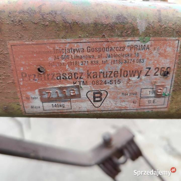 przewracarki do siana pająk taśmowa Irządze