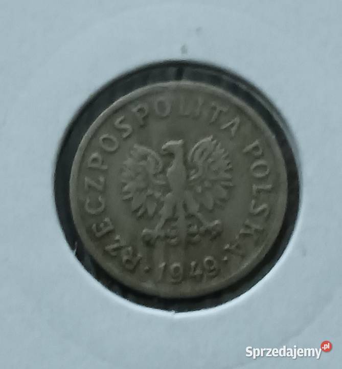 10 Groszy 1949 r CuNi Konin