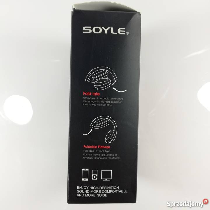 Słuchawki SOYLE SY981 PLUS Lombard Słuchawki i głośniki lubuskie Nowa Sól