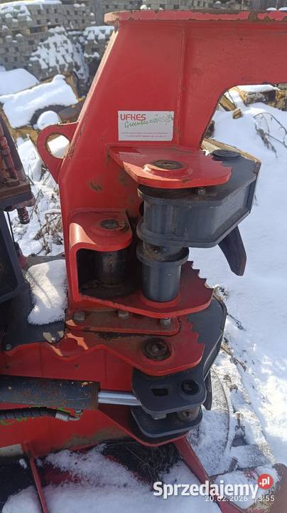 Głowica ścinkowa tnąca do koparki Forest Cutter Motoryzacja Osiecznica