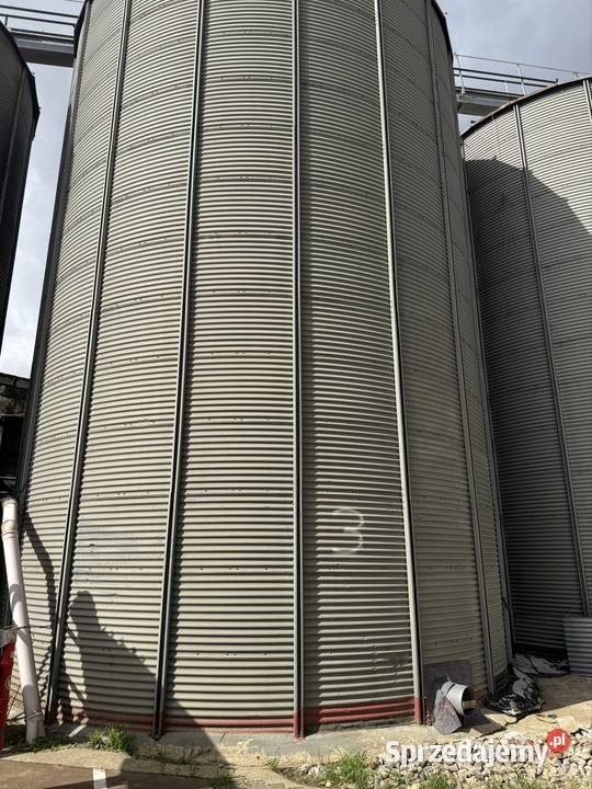 Silos zbożowe 400 ton lubelskie Tomaszów Lubelski