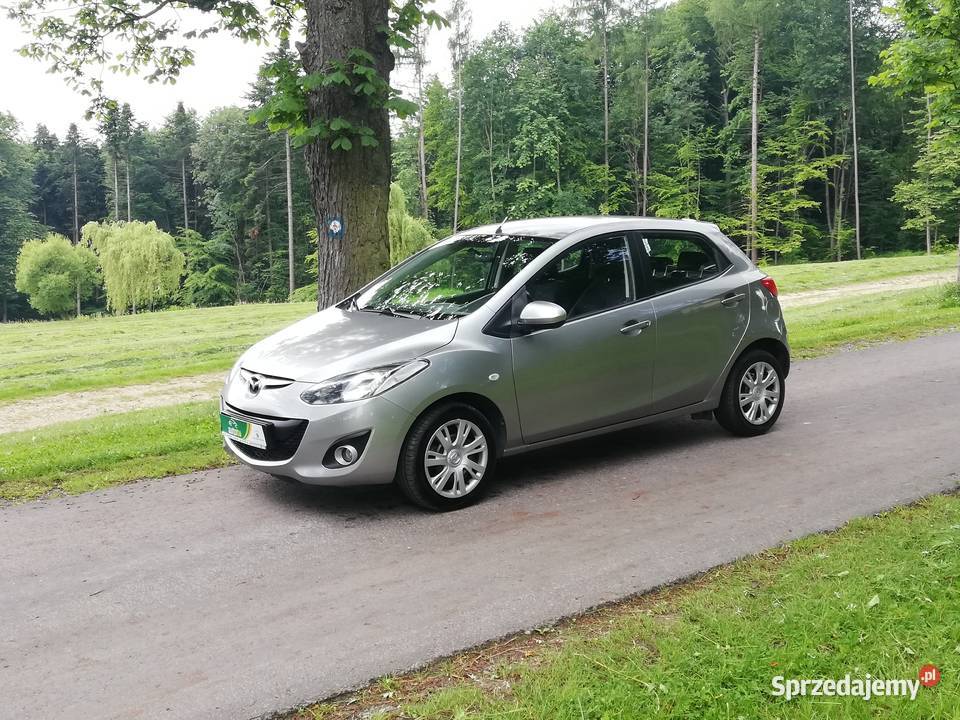 Mazda 2 II 13 16V BenzynaKlima VAT marża małopolskie Kalwaria Zebrzydowska
