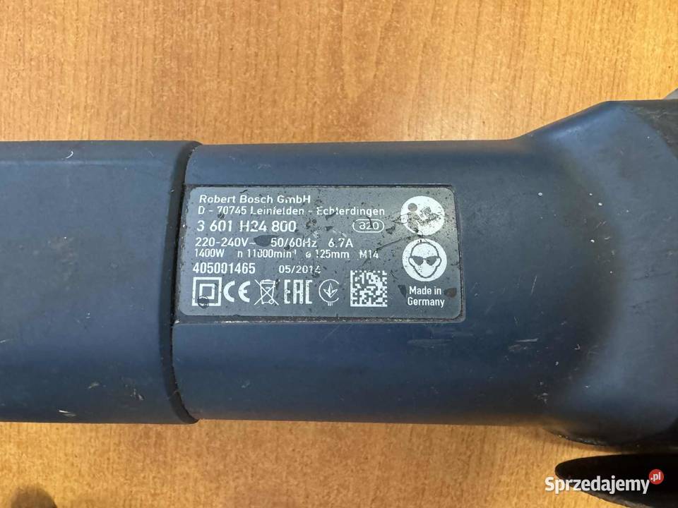 Szlifierka kątowa Bosch GWS 1400 Elbląg