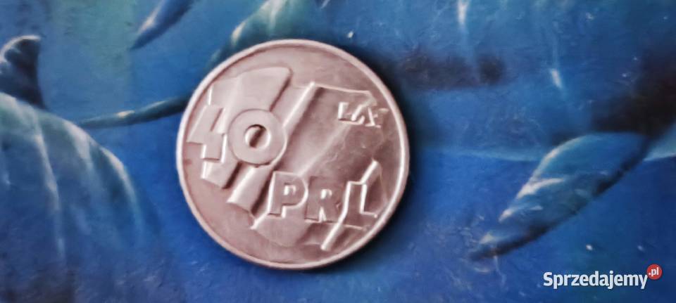 Monety PRL100 40 lat PRL 1984 Gliwice