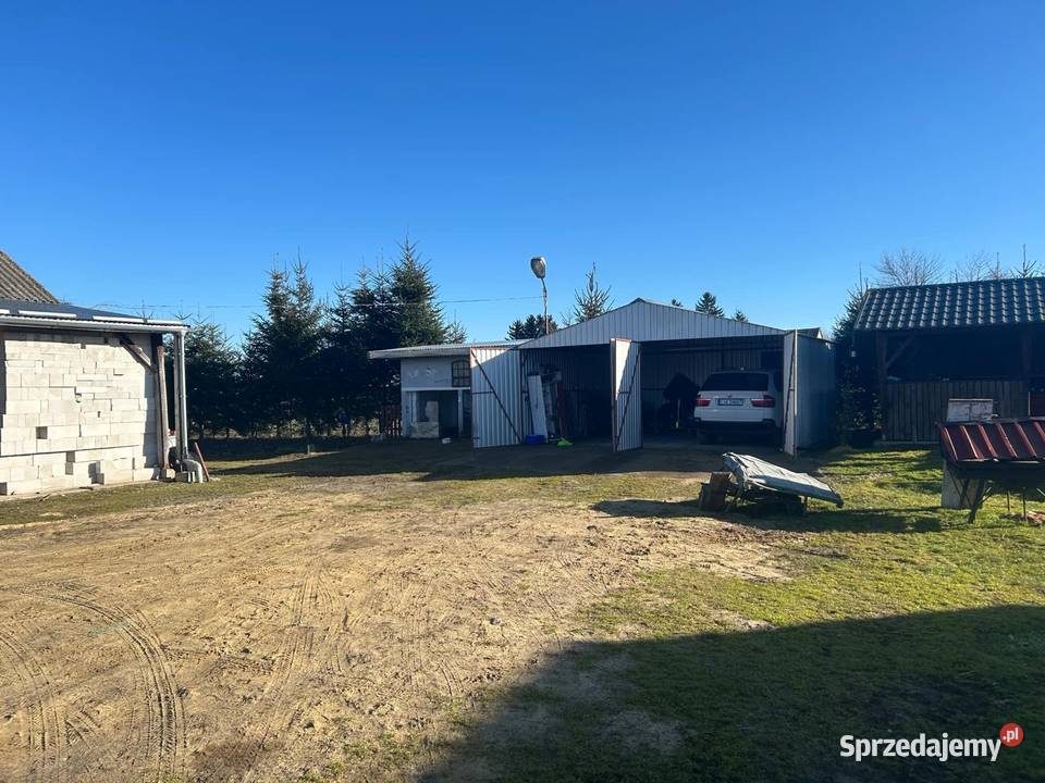 Działka 31 arów dom mieszkalny 120 m2 plus dachówka Miedniki