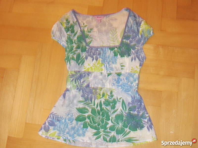 MonSoonmorskie kolorki bluzka cienka łódzkie Łódź