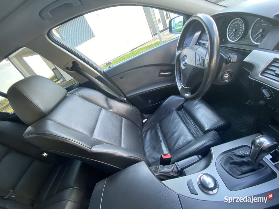 BMW E60 25l z gazem 100 bezwypadkowe oryginalny przyciemniane szyby Brzesko